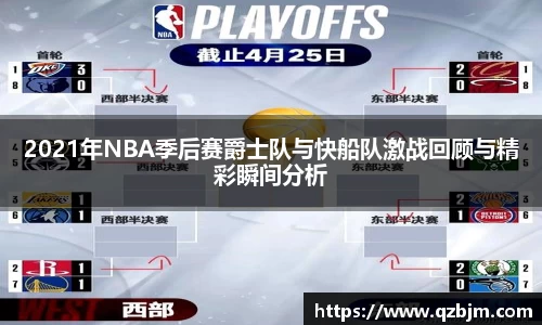 2021年NBA季后赛爵士队与快船队激战回顾与精彩瞬间分析